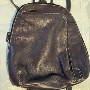 St. John's Bay Brown Leather Accent Bag